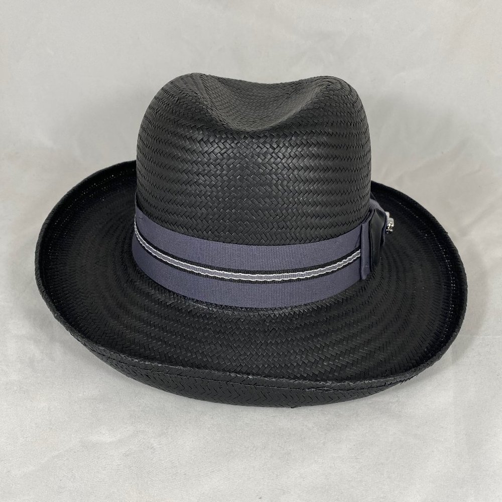 Stacy Adams Classic Fedora Rounded Brim Hat 100% TOYO